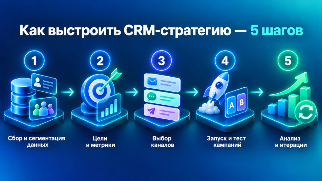 этапы срм стратегии