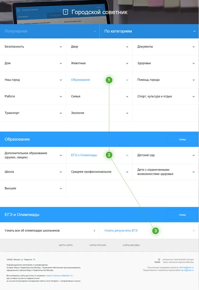 Разработка официального сайта МОС.РУ — Портфолио Notamedia Agency
